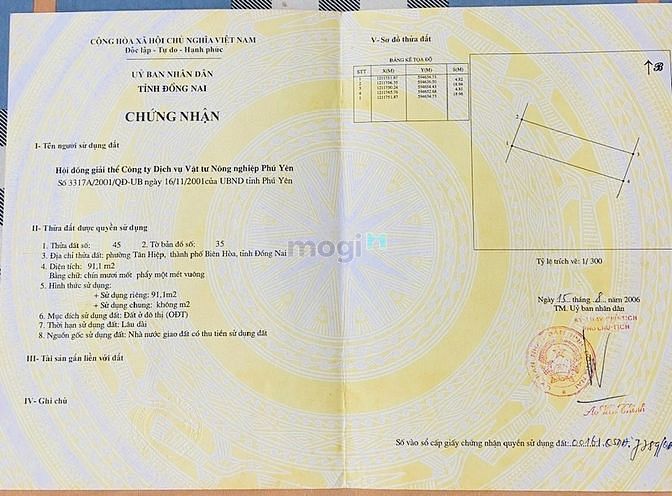 Đất bán đường Đồng Khởi đối diện Cục Hải Quan Đồng Nai 91m2 giá 8,5 tỷ