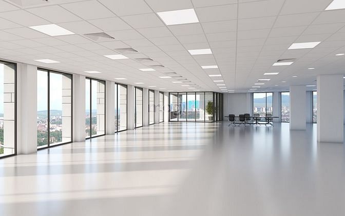 Cho thuê VPNC 5 tầng, bề ngang lớn 15m, ngăn sẵn nhiều phòng kv Q.HC