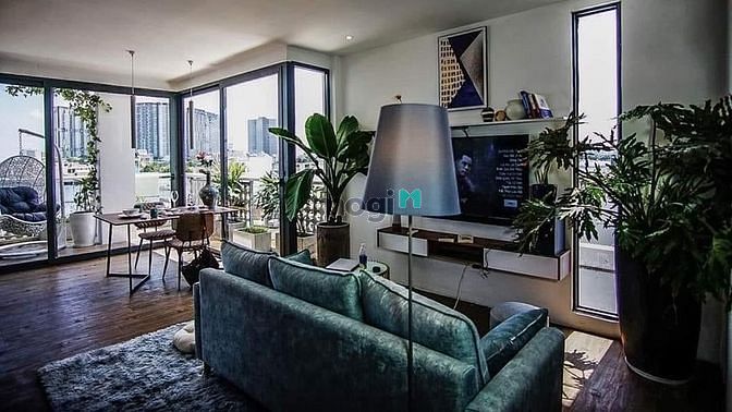 ? Penthouse 1PN sân vườn View đẹp Quận 2 ? Đầy đủ nội thất cao cấp
