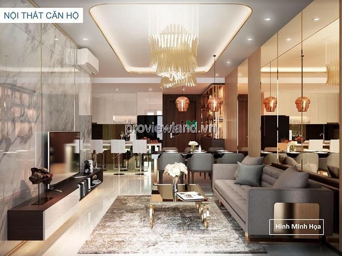 Bán căn hộ Duplex One Verandah có dt 217m2, 2 tầng, nhà thô