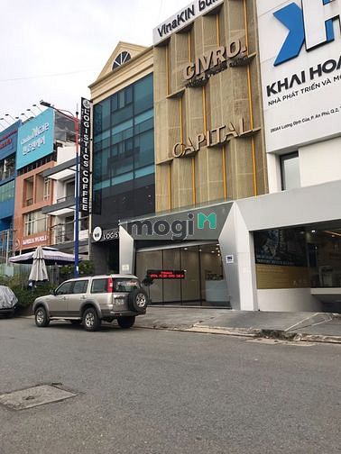 Cho thuê Toà văn phòng 7x20m. Hầm + 4L. Góc 2mt Lương Định Của . 110tr