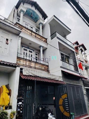 Q12 1/ Hẻm 7m HUỲNH THỊ HAI 4 tầng đúc,4x15 sổ a4 giá tl