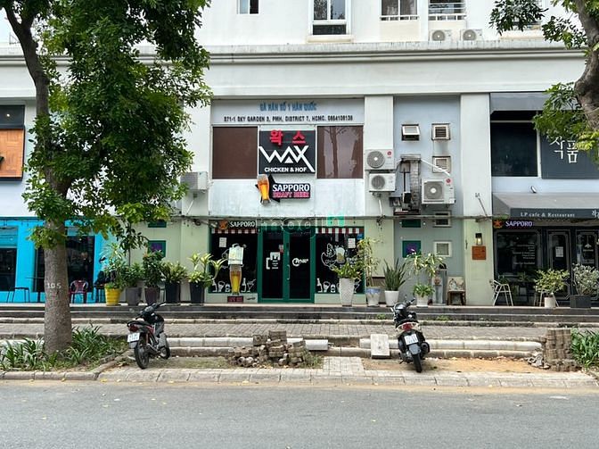 Bán shop 150m2 Sky Garden 3, đường Phạm Văn Nghị, Phú Mỹ Hưng giá mềm