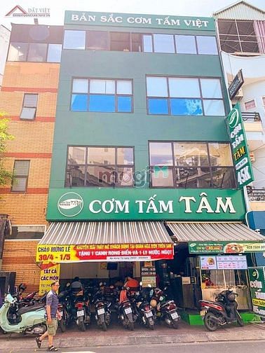 Cho thuê nhà mặt tiền Út Tịch, Tân Bình 100m2 ngang 10m Giá 50tr