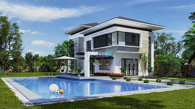 Bán Biệt thự sông Nguyễn Văn Hường, Thảo Điền Q2, dt:20x30m giá 90 tỷ