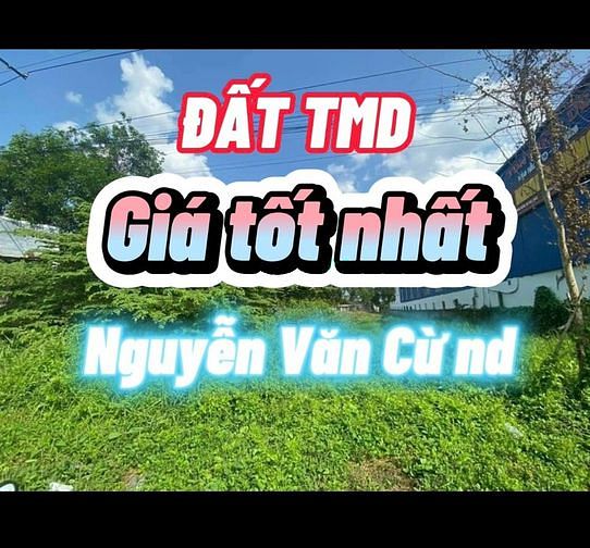 Đất thương mại dịch vụ giá tốt - mặt tiền Nguyễn Văn Cừ nối dài