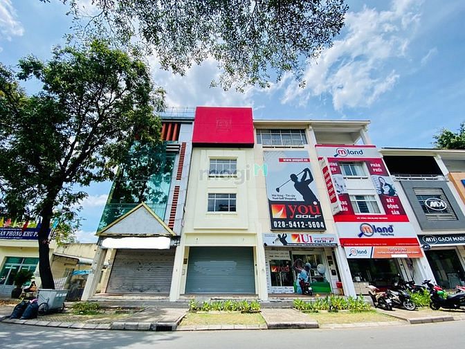 CĂN GÓC! Cho thuê Nhà phố Mỹ Toàn mặt tiền đường Nguyễn Văn Linh, Q.7