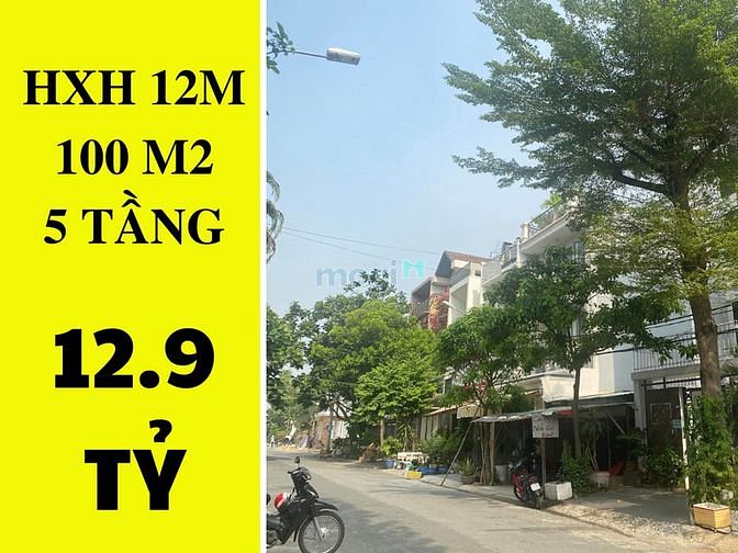 ✔️  Nhà Hẻm xe hơi 12m Bình Lợi P.13 Bình Thạnh-100m2 -5 tầng-12.9 tỷ