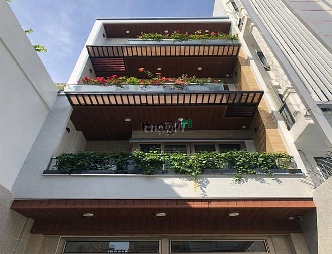 Hai Mặt Tiền Đường 12m Bà Hom Q6 ( 4 * 18.5  ) 3 Lầu 10.2 Tỷ