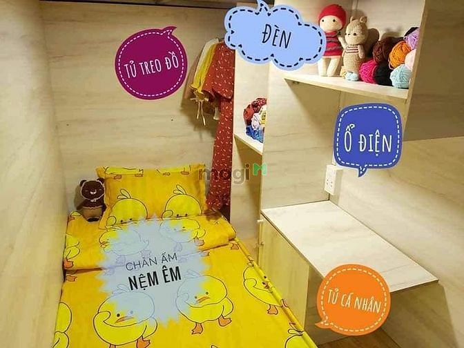 Phòng sleep box, gần ueh,huflit, dh sài gòn sgu, sư phạm,khtn