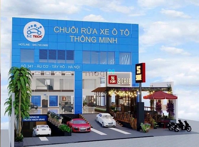Cho thuê 1000m2 mặt phố Âu Cơ - Tây Hồ