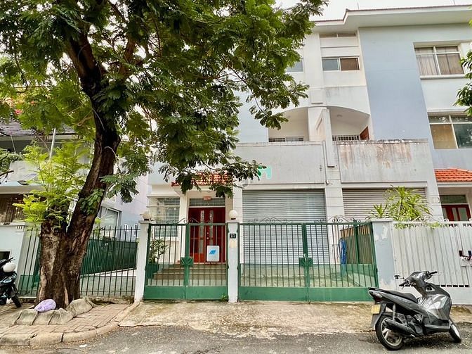 CHO THUÊ biệt thự song lập có sân vườn khu Mỹ Kim 3, Phú Mỹ Hưng, Q7