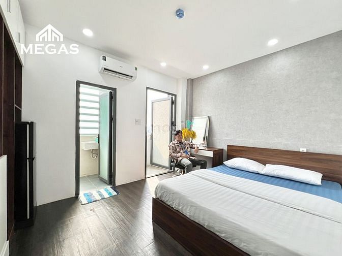 Cho thuê phòng bancong, bếp riêng - rộng 30m2 - Trường Sa - Quận 3