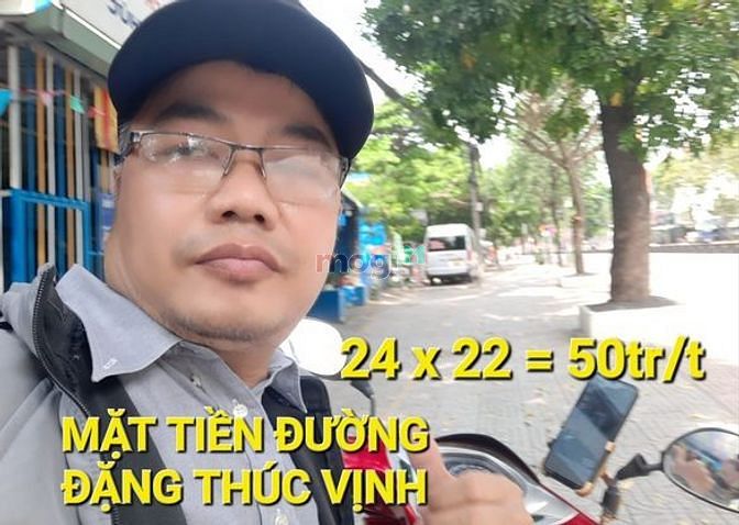 Cho thuê mt đặng thúc vịnh ngang 24m 50tr/t đông thạnh hóc môn tp.hcm