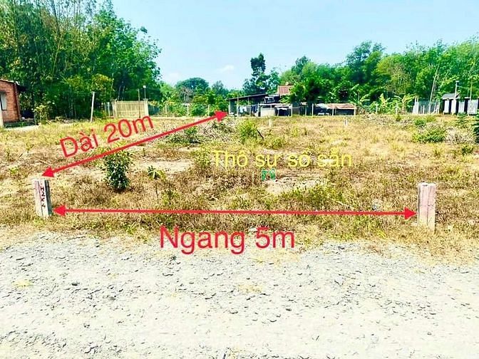 Bán lô đất Hiệp Thạnh - Gò Dầu - Tây Ninh VỚI 329TR  Đất ngay khu dân