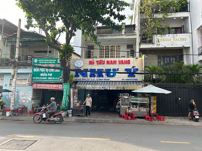 Bán đất Mặt tiền KD Bùi Đình Túy (7x20) GPXD: Hầm 7T, có HĐT: 40tr/th