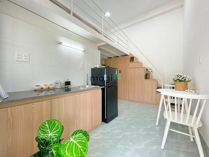 Khai trương duplex mới xây, gác cao không đụng đầu - Full NT - Giá Tốt
