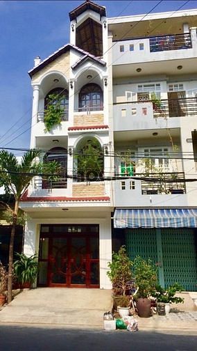 nhà mặt tiền kinh doanh khu Bình Phú, Q6