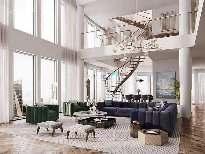 Căn hộ Penhouse, view hồ điều hoà 22ha, DT 167m2, giá chỉ 46.7tr/m2