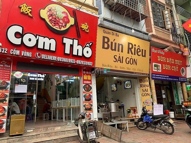 KIOT HH Linh Đàm chân đế chung cư cực sầm uất đông đúc
