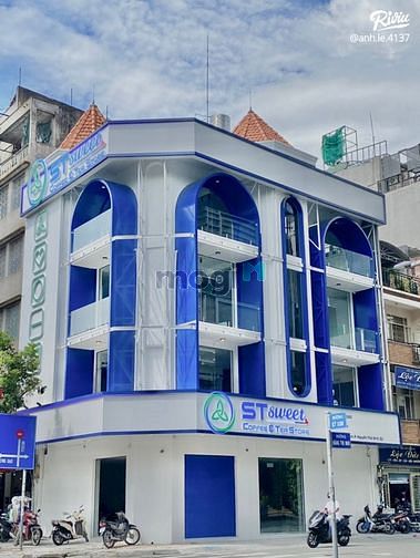Cho thuê nhà góc 2MT Ký Con, Q1, DT: 8x13m, 5 Tầng, 250 tr/th