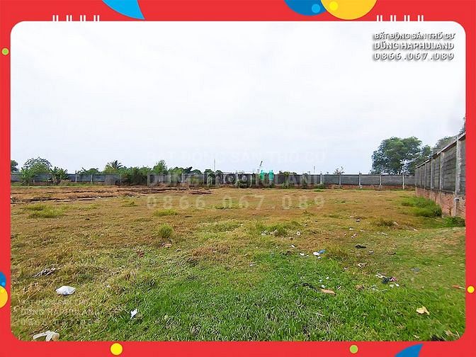 Q12. 17 triệu/m2. 5900m2 đất thổ, ngang 45M, gần ĐH Nguyễn Tất Thành.