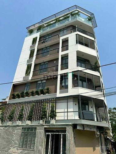 Nhà mới 100% có thang máy MT Trần Bình Trọng 5 tấm 7PN 8WC HĐT 50TRIỆU