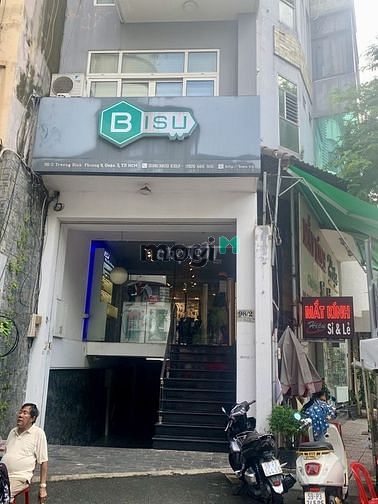 Cho thuê MB Góc 2 MT đường Trương Định, Quận 3