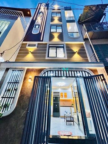 ?Nhà đẹp, hẻm thông Thích Quảng Đức Phú NhuậnNgang đẹp 4,9m