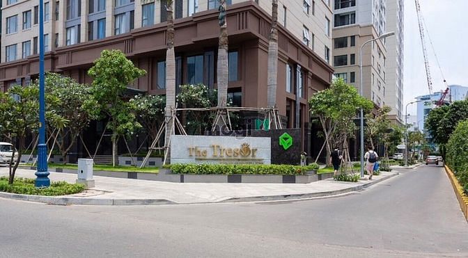 Bán nhanh officetel The Tresor - 32m2 - giá 2.1 tỷ full nội thất