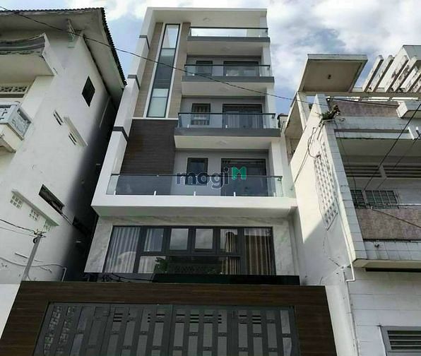 CHDV Chu Văn An, DT 4,2x22m,Hầm + 5 Lầu, HĐ 80tr/ tháng giá 18.8 tỷ TL