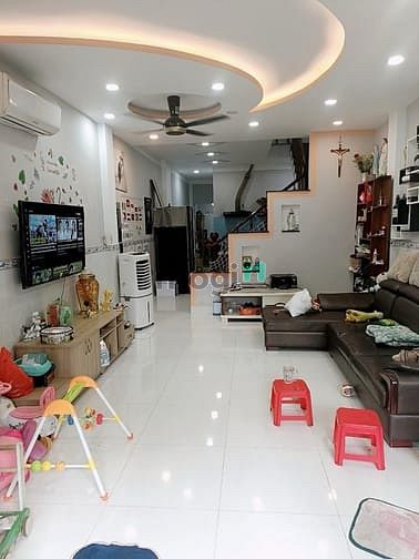 Nhà Đường Số 2 – 59.9m2 (4.04m x 14.8m), 2 tầng, Tăng Nhơn Phú B