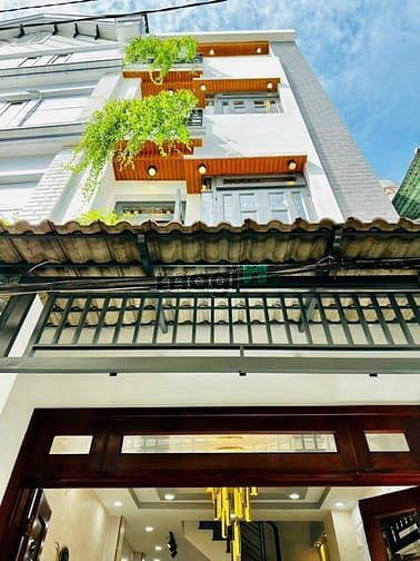 Bán nhà Hẻm 3m Lê Văn Thọ, P.9, GV, 4 x 13m; 4 tầng, giá: 5.8 tỷ TL