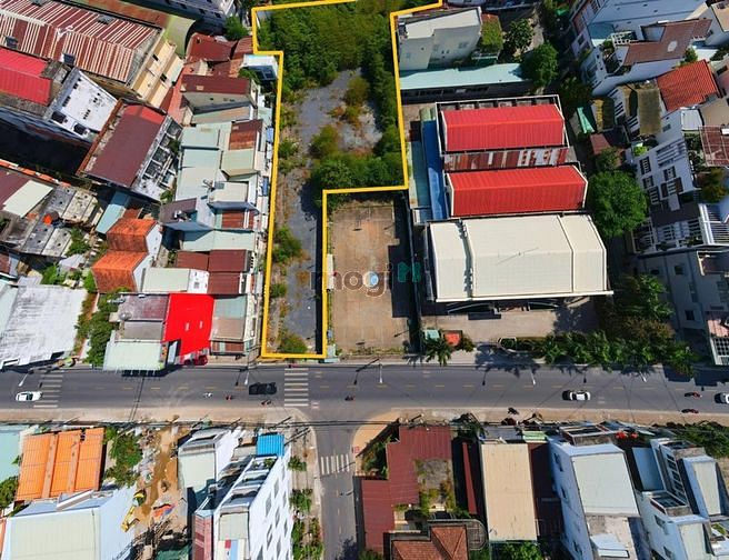 Bán đất mặt tiền Võ Thị Sáu có sẳn GP xây chung cư thương mại; 2500m2