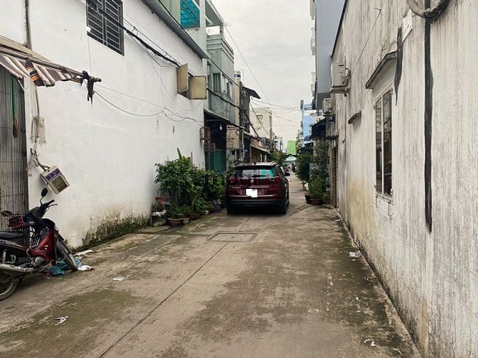 Nhà 1 trệt 1 lầu 52m2 hẻm xe hơi 6m, gần chợ Liên khu 5 - 6 sầm uất