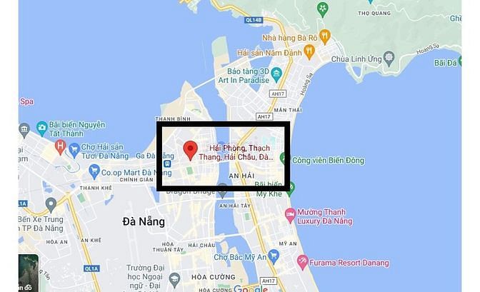 Cho thuê mặt bằng tầng 1, diện tích 194m2 mặt tiền đường Hải Phòng