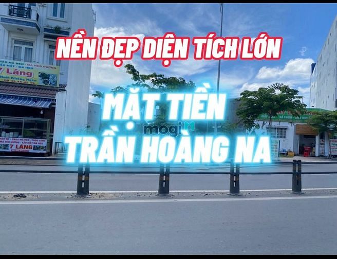 Nền lớn gần 1 công đất mặt tiền Trần Hoàng Na đoạn KDC Hồng Phát