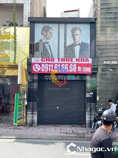 Cho thuê nhà mặt tiền số 208 Hồ Văn Huê, P.9, Q.Phú Nhuận, Hồ Chí Minh
