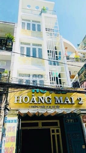 Bán khách sạn đẹp 4 lầu (4x19) Thống Nhất P10 Gò Vấp Bv HỒNG ĐỨC
