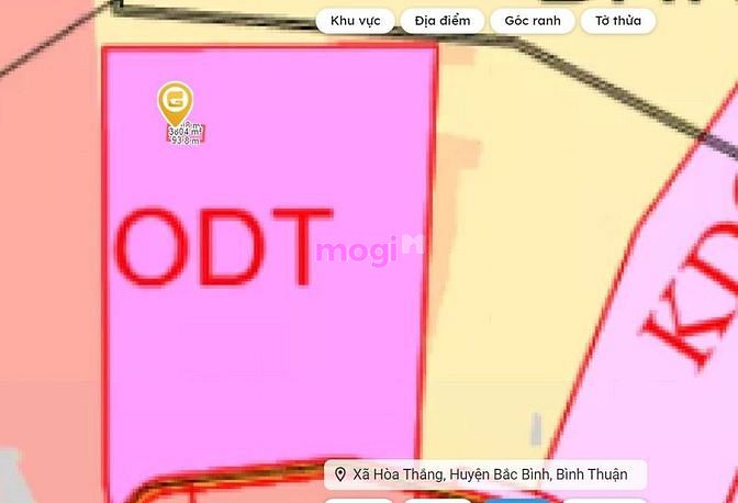 Cần ra gấp lô đất view biển xã Hòa Thắng 3778m2, view Apec, QH đất ở