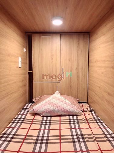 Sleep Box riêng tư 1 người ở đầy đủ tiện nghi giá rẻ trung tâm Q.11