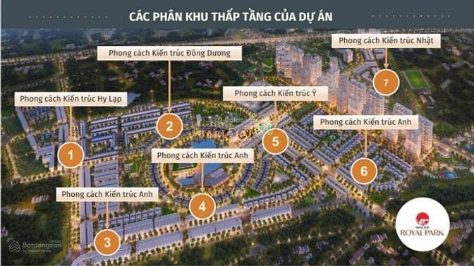 Bán nhanh liền kề Hy Lạp KĐT Hinode Royal Park T10/2024