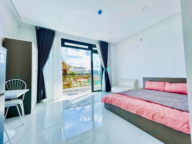 ?Chỉ: 4tr4 -998 Quang Trung P8 Gò Vấp_Ban Công Riêng_Nội Thất Đầy Đủ.