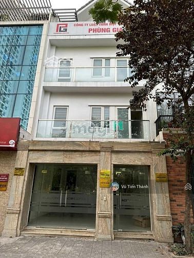 cho thuê nhà ngõ 120 hoàng quốc việt 88m x4T ô tô đỗ cửa