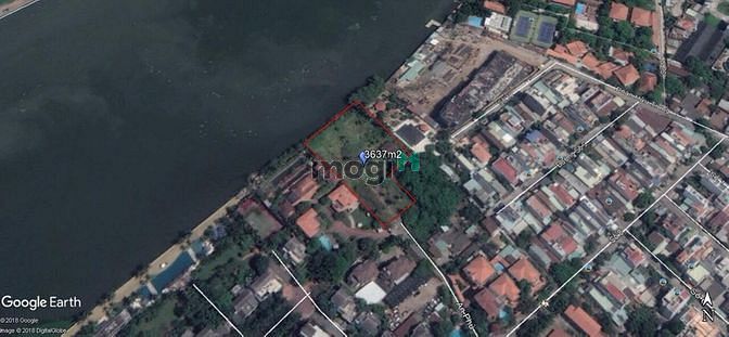 Đất view sông SG  bờ sông rộng 50m - An Phú - Quận 2. DT: 3600. 400 tỷ