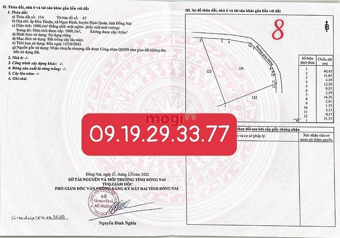kẹt tiền ngân hàng bán nhanh vườn quýt 2 mặt tiền đường sổ sẵn bao cc