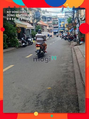 TB. 110 triệu/m2. Nhà MẶT TIỀN gần chợ Tân Bình. Ngang 5.8M, 145m2, 2T