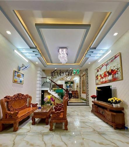 Nhà mới đẹp! HXH Nơ Trang Long Bình Thạnh 56m2, 5 tầng 5PN chỉ 6,69 tỷ