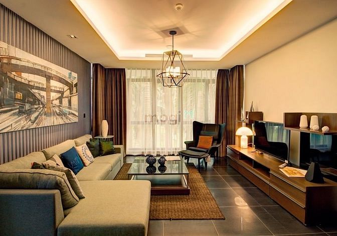 Cho thuê Penhouse Sky Garden 3 nhà đẹp có sân vườn 250m2  24tr/tháng