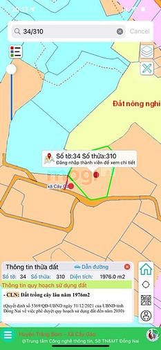 cần bán 2 sào 1 đất cây gáo, trảng bom, đồng nai